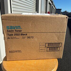 Ricoh Savin Lanier 2120D/2522/5627 Black Toner, 841337 Lot of 6 SEALED BOX